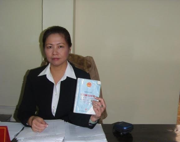 Luật sư Phan Thị Hương Thủy-GĐ Công ty Luật TNHH Hoàng Long nói về sự việc.