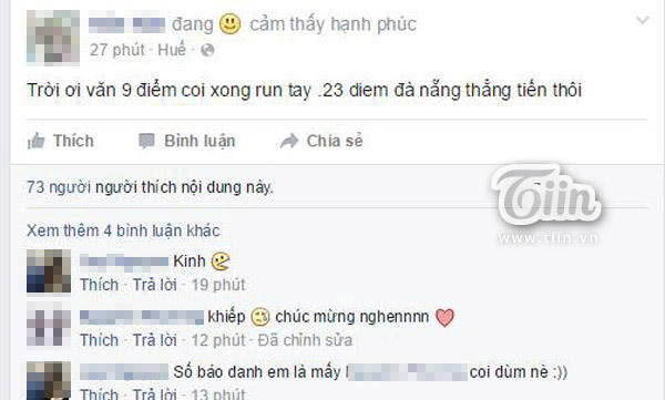 Khoe điểm thi vào 10 của con: Đừng bắt trẻ “gồng gánh” áp lực!