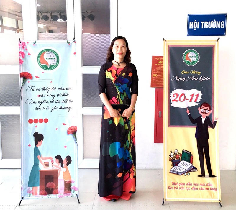 ThS. Nguyễn Thị Minh Sáng - Trưởng phòng Khảo thí và Đảm bảo chất lượng giáo dục của Trường Đại học Tài nguyên và môi trường là một tấm gương sáng cho bao thế hệ học trò.