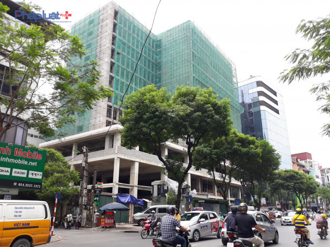 Dự án hiện tại đã xây xong phần thô.