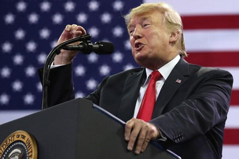 Tổng thống Mỹ Donald Trump. Ảnh: Reuters