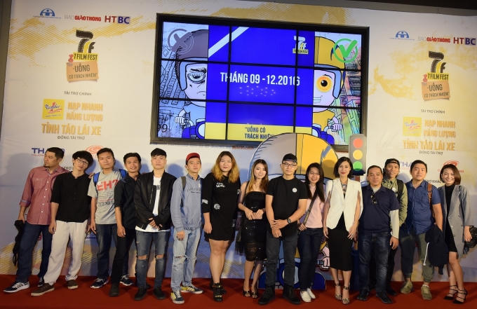 Ban Giám khảo và các thí sinh 7 Film Fest 2016