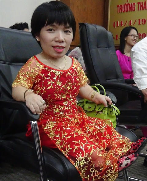 Nữ GĐ khuyết tật Nguyễn Thị Thu Huyền sẽ là người phụ nữ Thanh Hóa đầu tiên nhận giải Kova