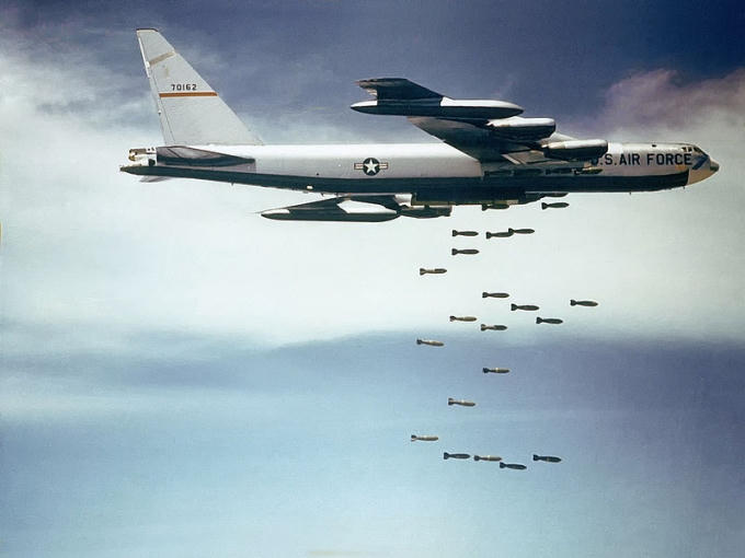 Pháo đài bay B-52 của Mỹ. (Ảnh: USAF).