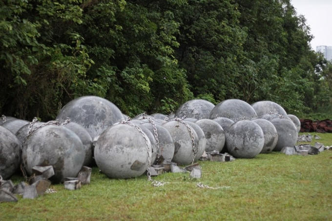 Di dời 40 hòn đá tròn ở SVĐ Mỹ Đình để đảm bảo an ninh chứ không phải là phong thủy