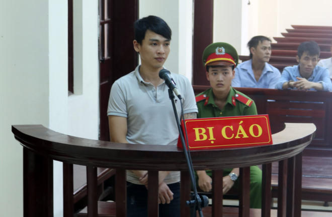 Lê Tuấn Vũ tại phiên tòa. (Ảnh: Zing.vn)