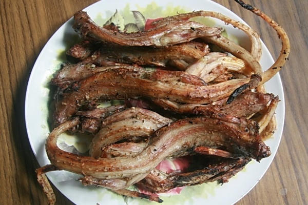 Món dông nướng.