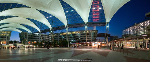 Sân bay Munich (Đức) Nằm ở khu vực ngoại ô thành phố Munich, đây là một trong những sân bay đông đúc nhất châu Âu. (Ảnh: molon.de)