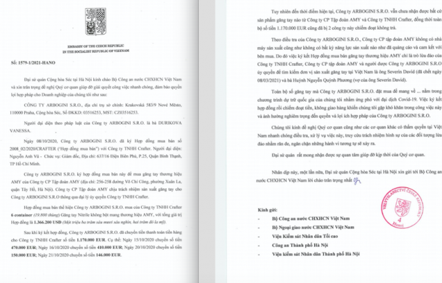 Cơ quan điều tra đang làm rõ việc Công ty Arbogini, s.r.o bị đối tác lừa đảo chiếm đoạt số tiền lớn?