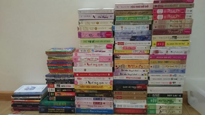 Người trẻ lựa chọn sách ngôn tình, giải trí