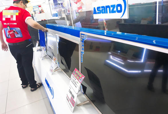 Tước chứng nhận Hàng Việt Nam chất lượng cao với Asanzo