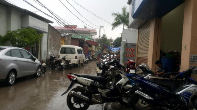 Nơi người dân phát hiện ra sự việc.