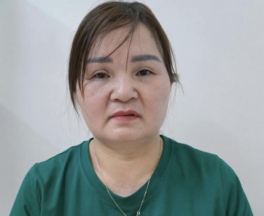 Đối tượng Bàn Thị Phương. (Ảnh: Công an tỉnh Tuyên Quang).
