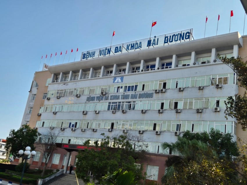 Bệnh viện đa khoa Hải Dương thuộc TP Hải Phòng.