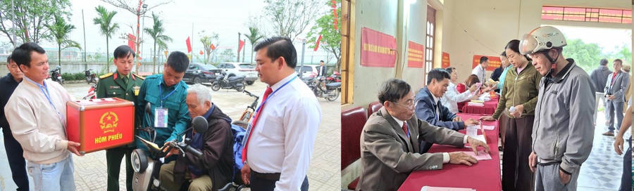 Mỗi lá phiếu chính là sự thể hiện cụ thể nhất của quyền làm chủ, đồng thời, cũng là trách nhiệm công dân đối với sự phát triển của đất nước. (Ảnh: Quốc Huy - Linh Đan)