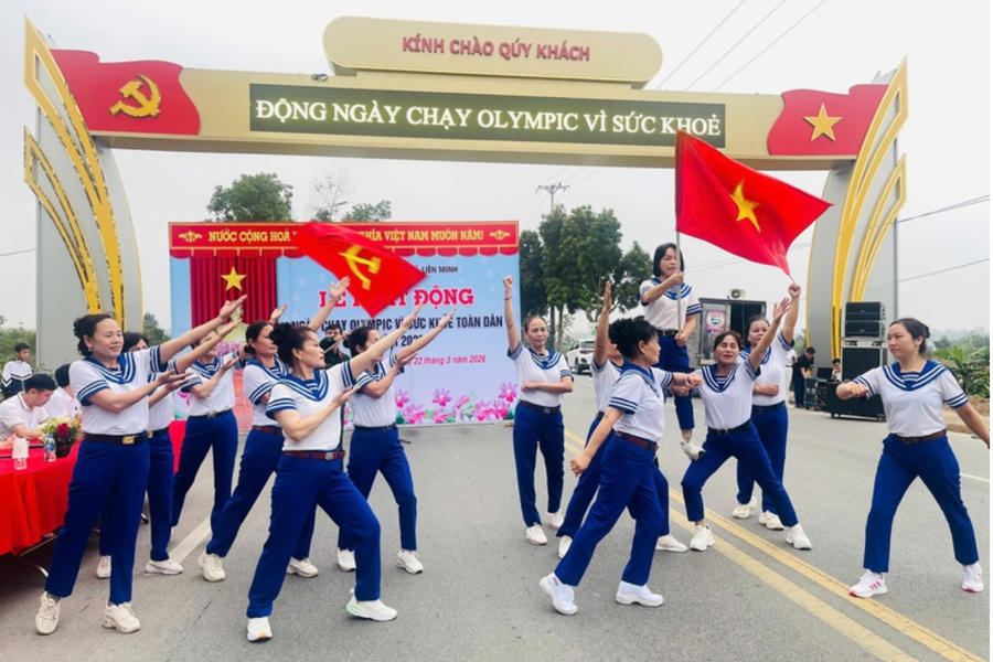 Chương trình văn nghệ chào mừng Lễ phát động