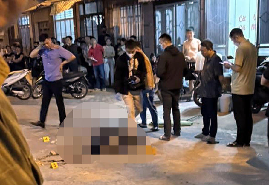 Khu vực người dân phát hiện nạn nhân tử vong. Ảnh: M.X.H.