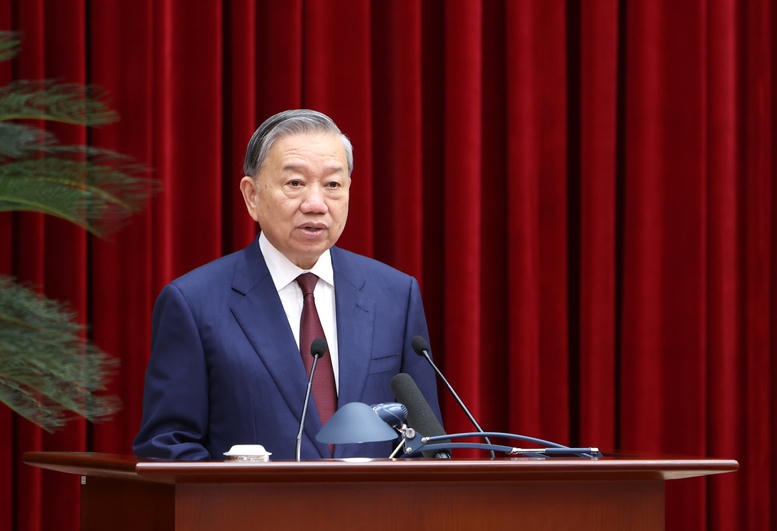 Tổng Bí thư Tô Lâm (ảnh: VGP). Tổng Bí thư Tô Lâm (ảnh: VGP).