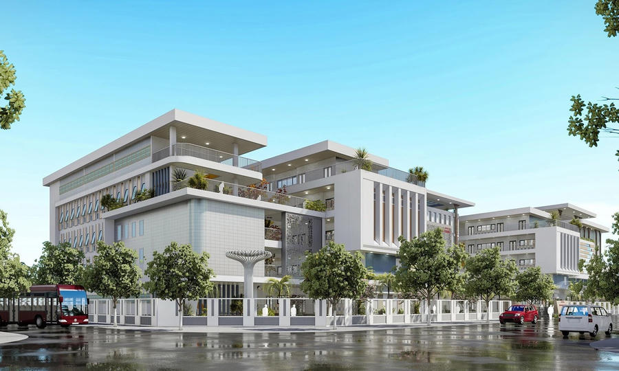 Trường THPT Đỗ Mười là một trong 2 trường công lập được đưa vào tuyển sinh năm học này. (Ảnh: Internet) Trường THPT Đỗ Mười là một trong 2 trường công lập được đưa vào tuyển sinh năm học này. (Ảnh: Internet)