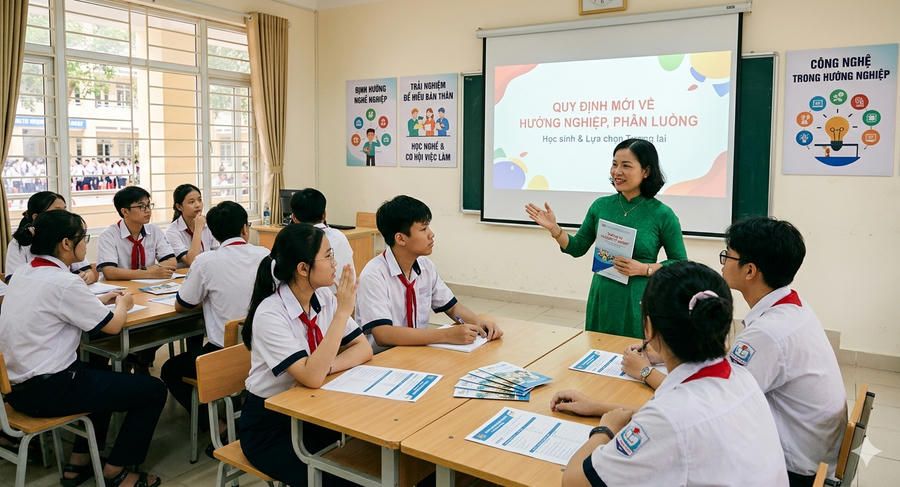 Bộ trưởng Bộ Giáo dục và Đào tạo ban hành Thông tư 16/2026/TT-BGDĐT quy định về hướng nghiệp và phân luồng trong giáo dục.