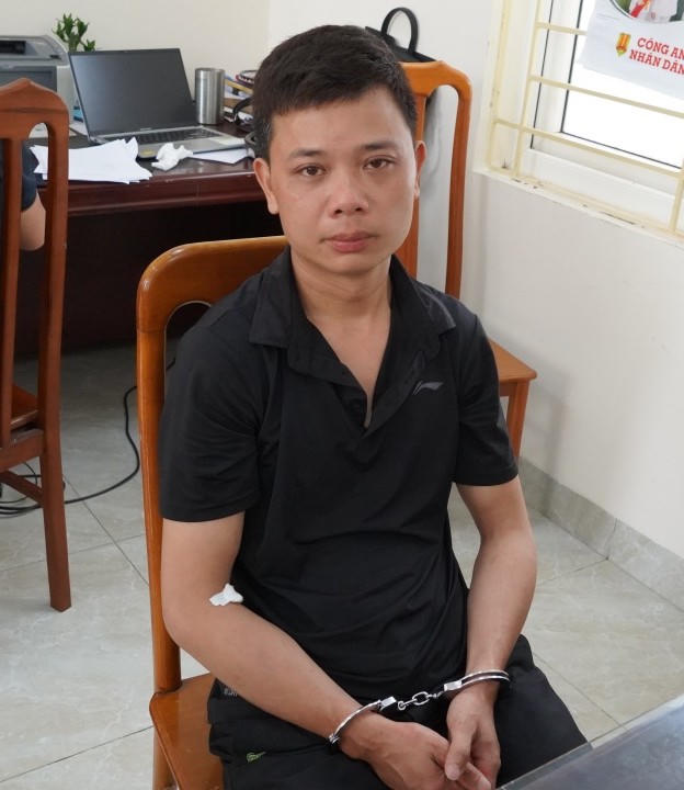 Đối tượng Nguyễn Ngọc Đạo - Ảnh Công an Quảng Trị.