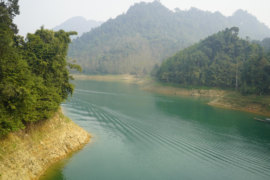 Một góc rừng phòng hộ Na Hang (Tuyên Quang). (Ảnh: P. Họ).