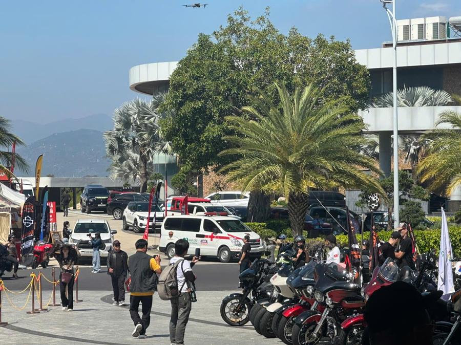 Không khí nhộn nhịp của "Bike Week Việt Nam 2026".