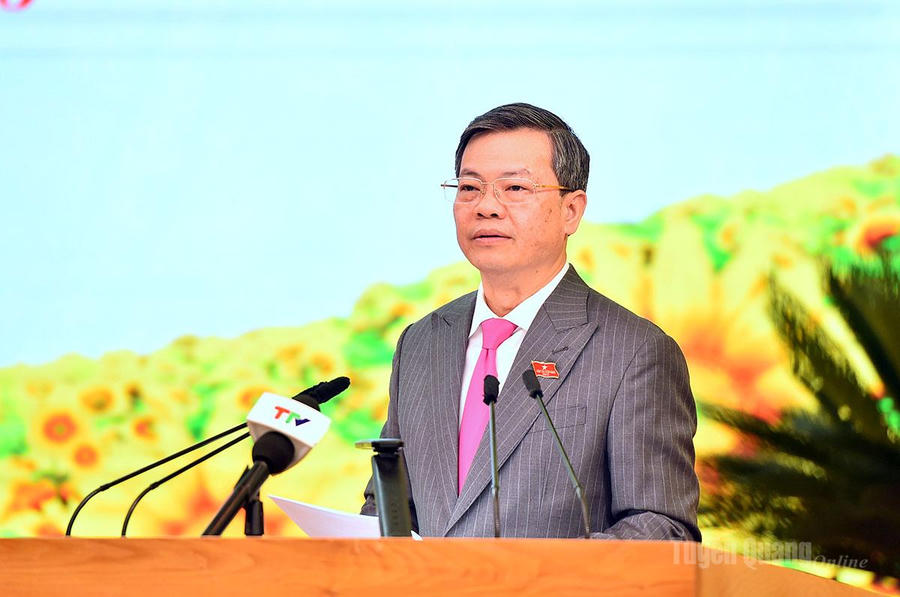 Ông Nguyễn Văn Sơn Chủ tịch HĐND tỉnh Tuyên Quang