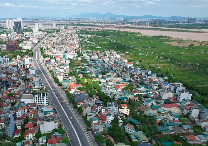 Sông Hồng được xác định là trục không gian xanh, cảnh quan sinh thái và kinh tế trung tâm.
