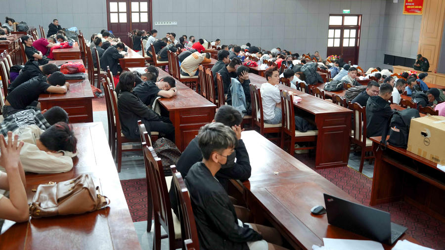 Các đối tượng trong vụ án (Ảnh Công an tỉnh Đồng Nai )