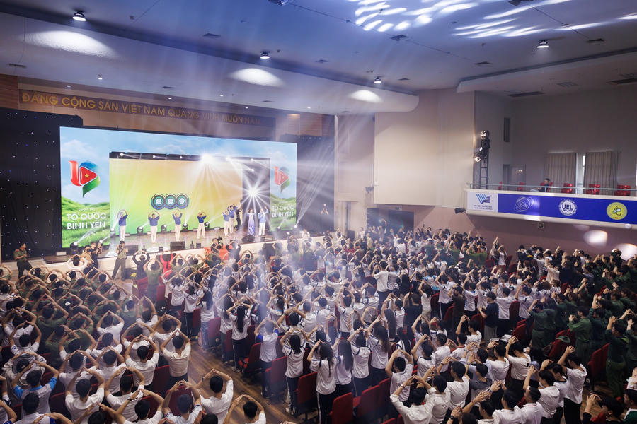 Một vài tiết mục tại buổi Lễ.