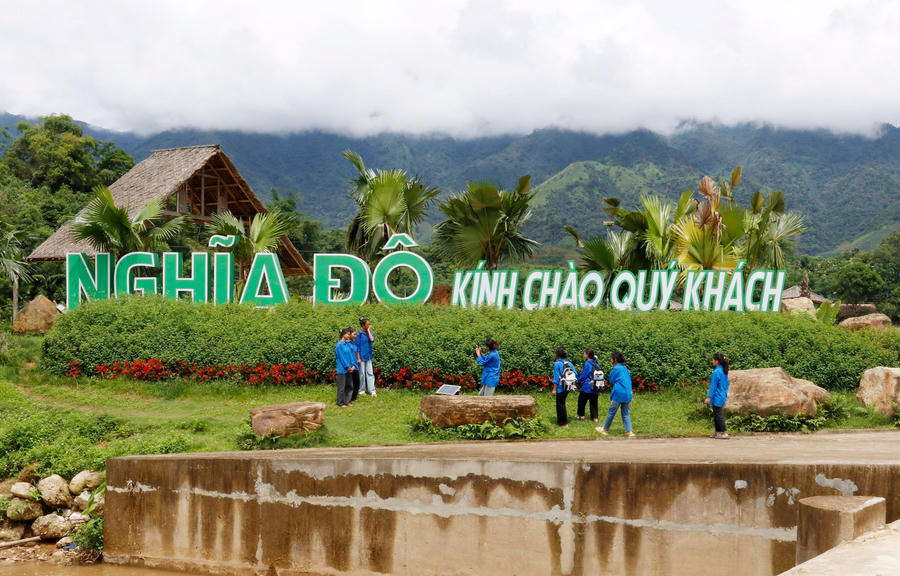 Khu du lịch Nghĩa Đô được quy hoạch nhưng không mất đi vẻ đẹp truyền thống. Ảnh: Quốc Khánh/TTXVN. (Ảnh minh họa).