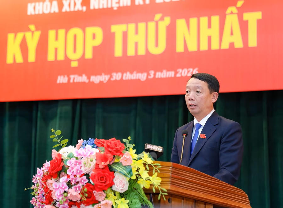 Ông&nbsp;Phan Thiên Định - Chủ tịch UBND tỉnh Hà Tĩnh nhiệm kỳ 2026-2031.