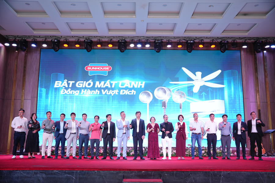Hơn 1300 nhà phân phối và đại lý đồng hành cùng SUNHOUSE tại chuỗi sự kiện Hội nghị khách hàng ngành Quạt & Điều hòa không khí 2026