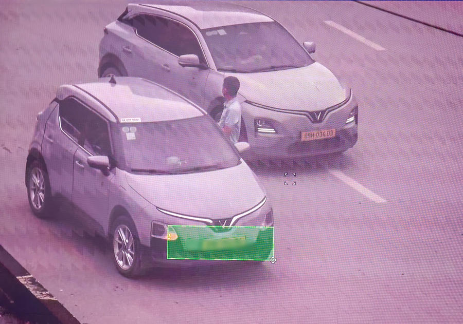 Thông qua hệ thống camera AI, các hành vi dừng, đỗ sai quy định được ghi nhận liên tục 24/24h. 