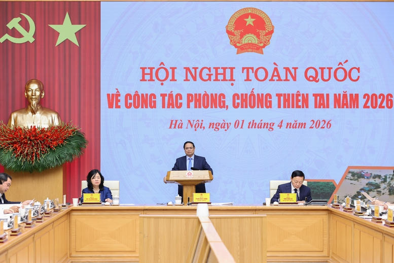 Thủ tướng Phạm Minh Chính chủ trì hội nghị. Ảnh: VGP