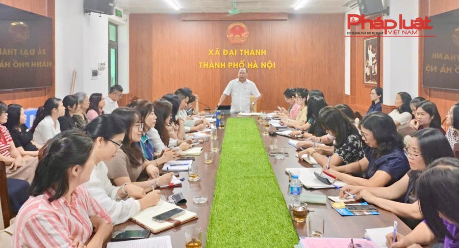 Lãnh đạo UBND xã Đại Thanh chủ trì cuộc họp giao ban, chỉ đạo các đơn vị chức năng trên địa bàn tăng cường công tác đảm bảo vệ sinh an toàn thực phẩm trên địa bàn.