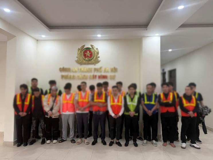 Các đối tượng trong vụ án.