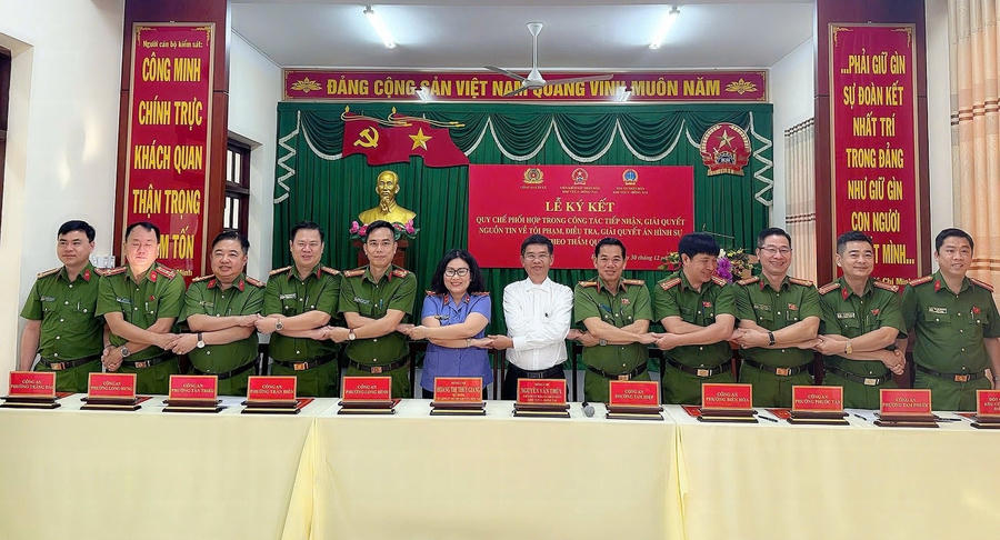 Viện KSND khu vực 1 - Đồng Nai tổ chức lễ ký kết quy chế phối hợp.