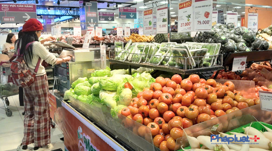 Tổng mức bán lẻ hàng hóa và doanh thu dịch vụ tiêu dùng quý I/2026 của TP Hà Nội duy trì ở mức tăng. (Ảnh: N. Trường).