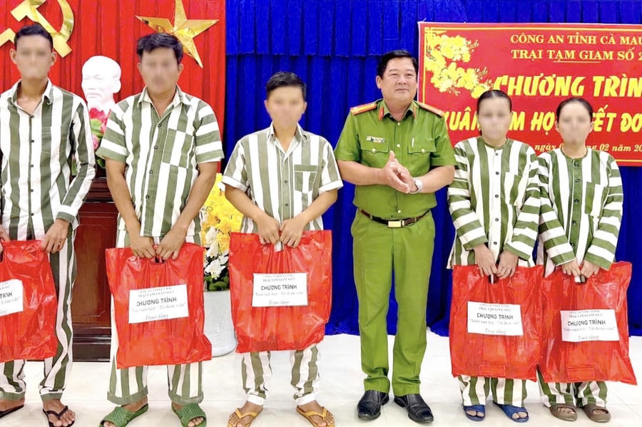 Chương trình “Xuân sum họp – Tết đoàn viên” năm 2026 tại Trại Tạm giam số 2.