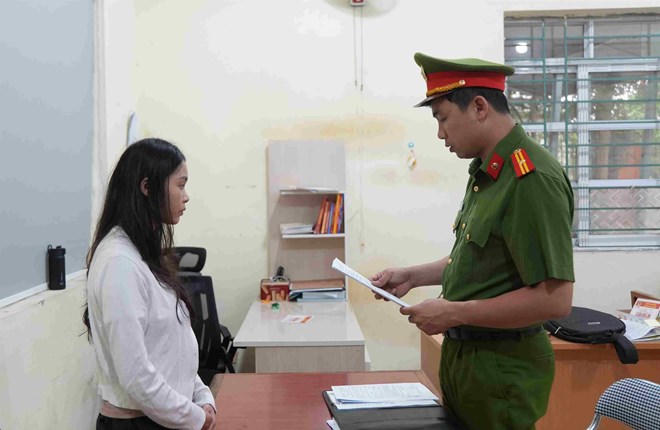 Triệu Thị Dung bị bắt tạm giam