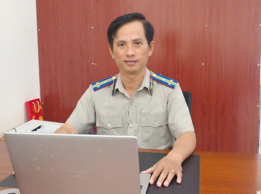 Ông Nguyễn Công Tân - Trưởng phòng THADS khu vực 5, tỉnh Cà Mau. 