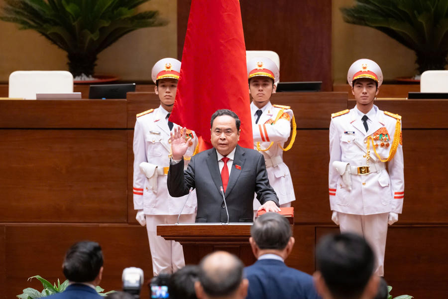 Chủ tịch Quốc hội Trần Thanh Mẫn.