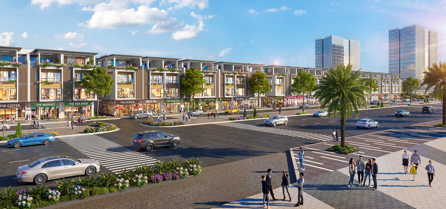 Phối cảnh 1 góc&nbsp;dự án Casa Bonita.