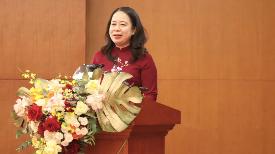 Phó Chủ tịch nước Võ Thị Ánh Xuân. 