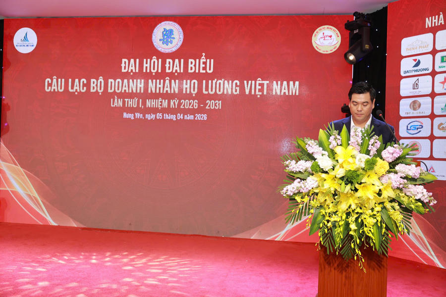 Ông Lương Minh Thắng thông qua nội dung chương trình Đại hội, Nội quy Đại hội, Đề án nhân sự Ban Chấp hành CLB.