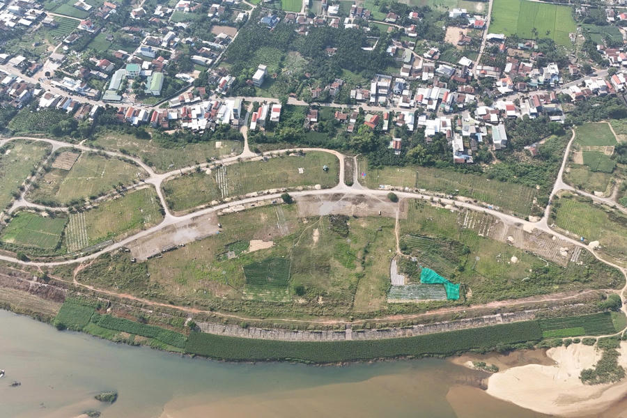 Dự án nhìn từ trên cao. Dự án nhìn từ trên cao.