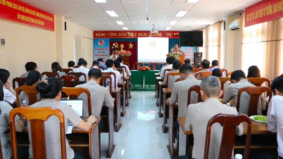 Toàn cảnh buổi lễ ký kết hợp tác.