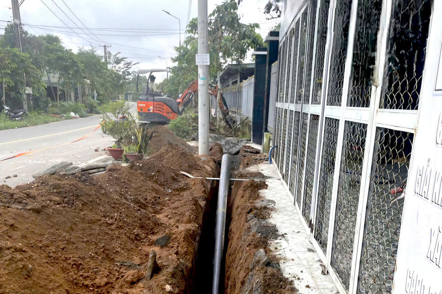 Trong năm 2026, UBND phường dự kiến đầu tư thêm một dự án Đầu tư xây dựng mở tuyến ống cấp nước khu vực Tân Bình (giai đoạn 2).